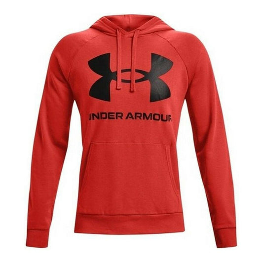 Hoodie Under Armour Fleece Rival Rood