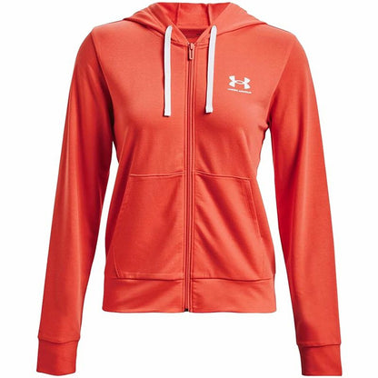 Dameshoodie met Rits Under Armour Rival Terry