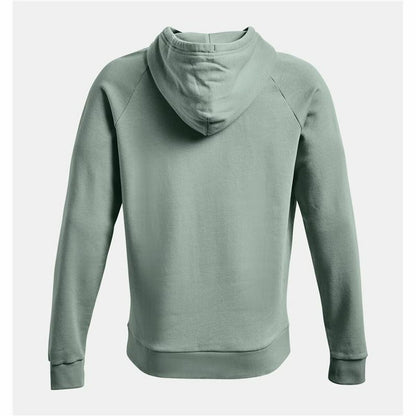 Herenhoodie Under Armour Rival Big Logo Groen