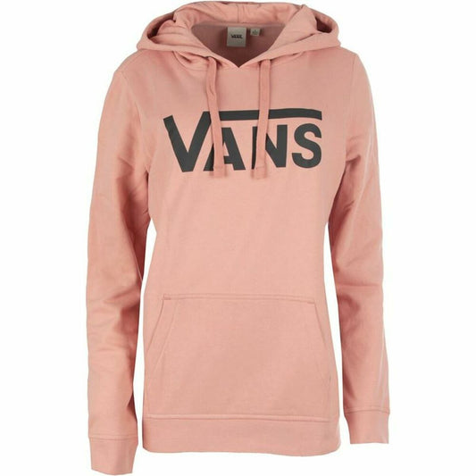 Dameshoodie Vans Drop Logo Roze