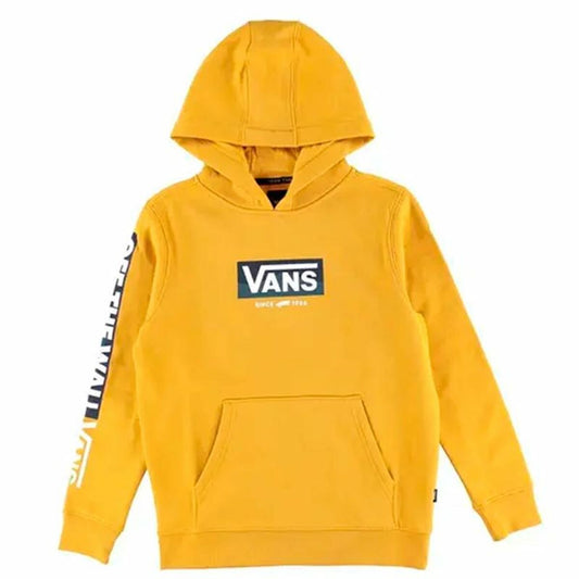 Kindersweater Vans Easy Logo Geel