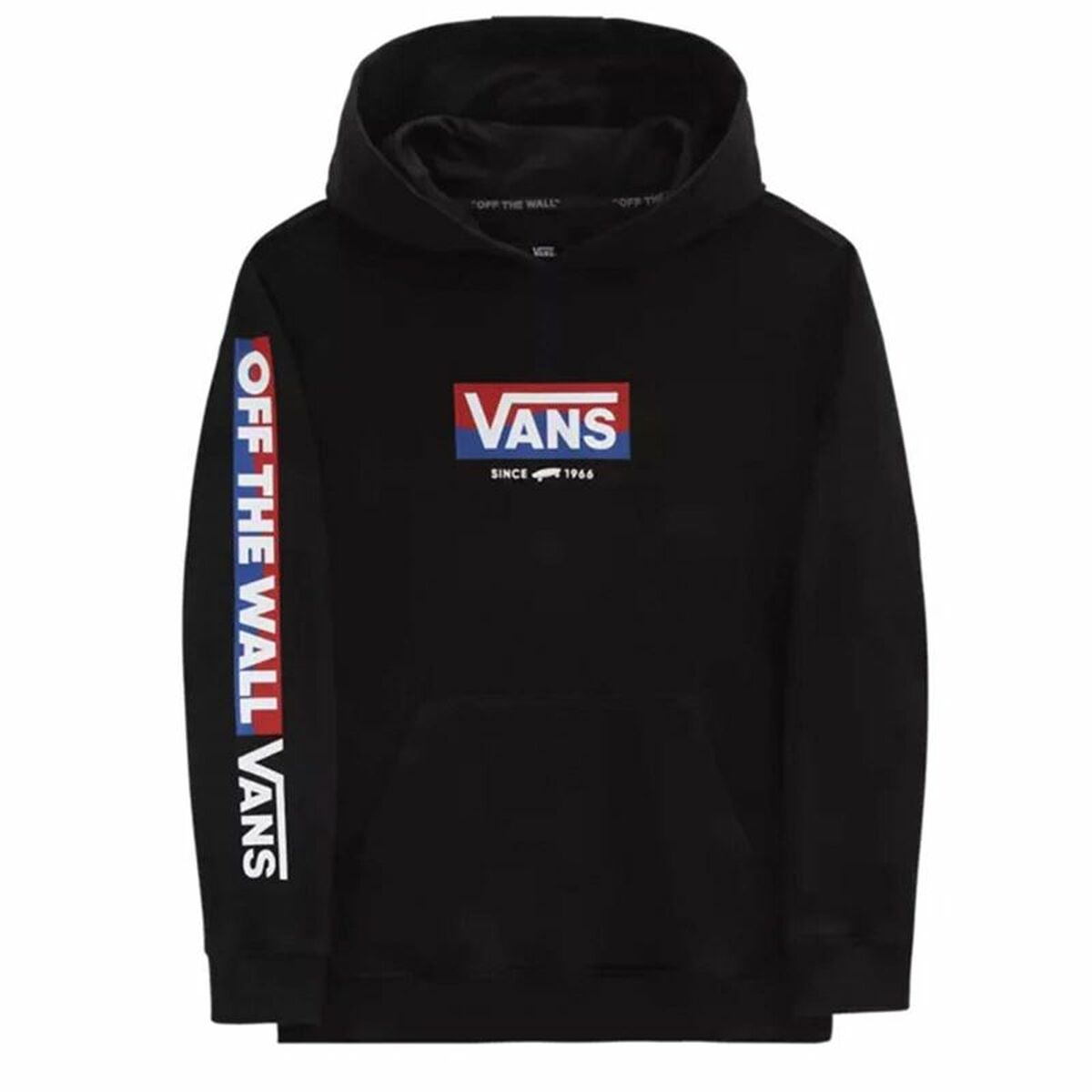 Kindersweater Vans Easy Logo Zwart