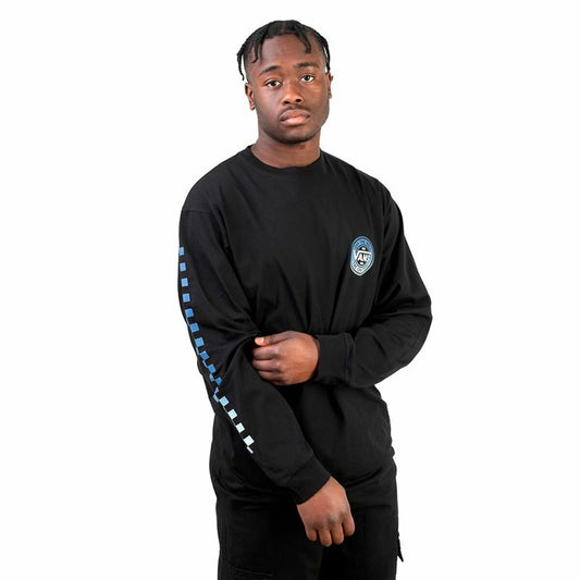Herensweater zonder Capuchon Vans Zwart