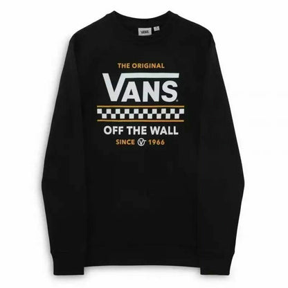 Herensweater zonder Capuchon Vans Zwart