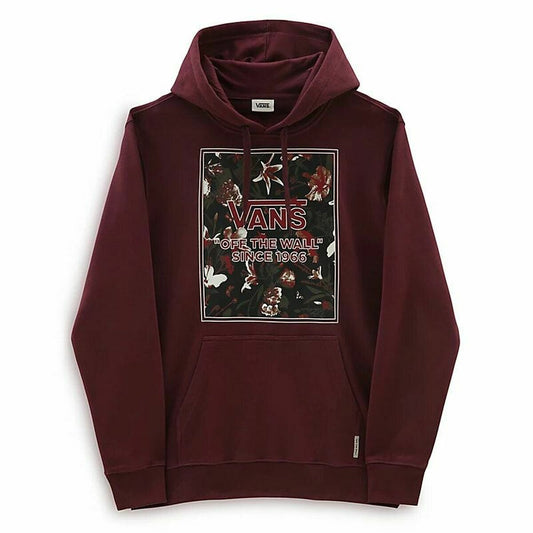 Herenhoodie Vans Night Garden Kastanjebruin