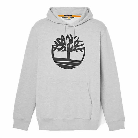 Herenhoodie Timberland Kenn Tree Logo Lichtgrijs
