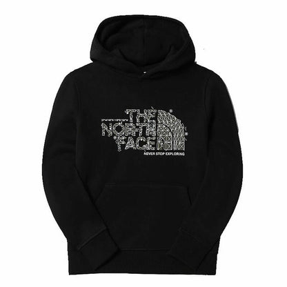 Uniseks Hoodie The North Face Drew Peak Kinderen Zwart