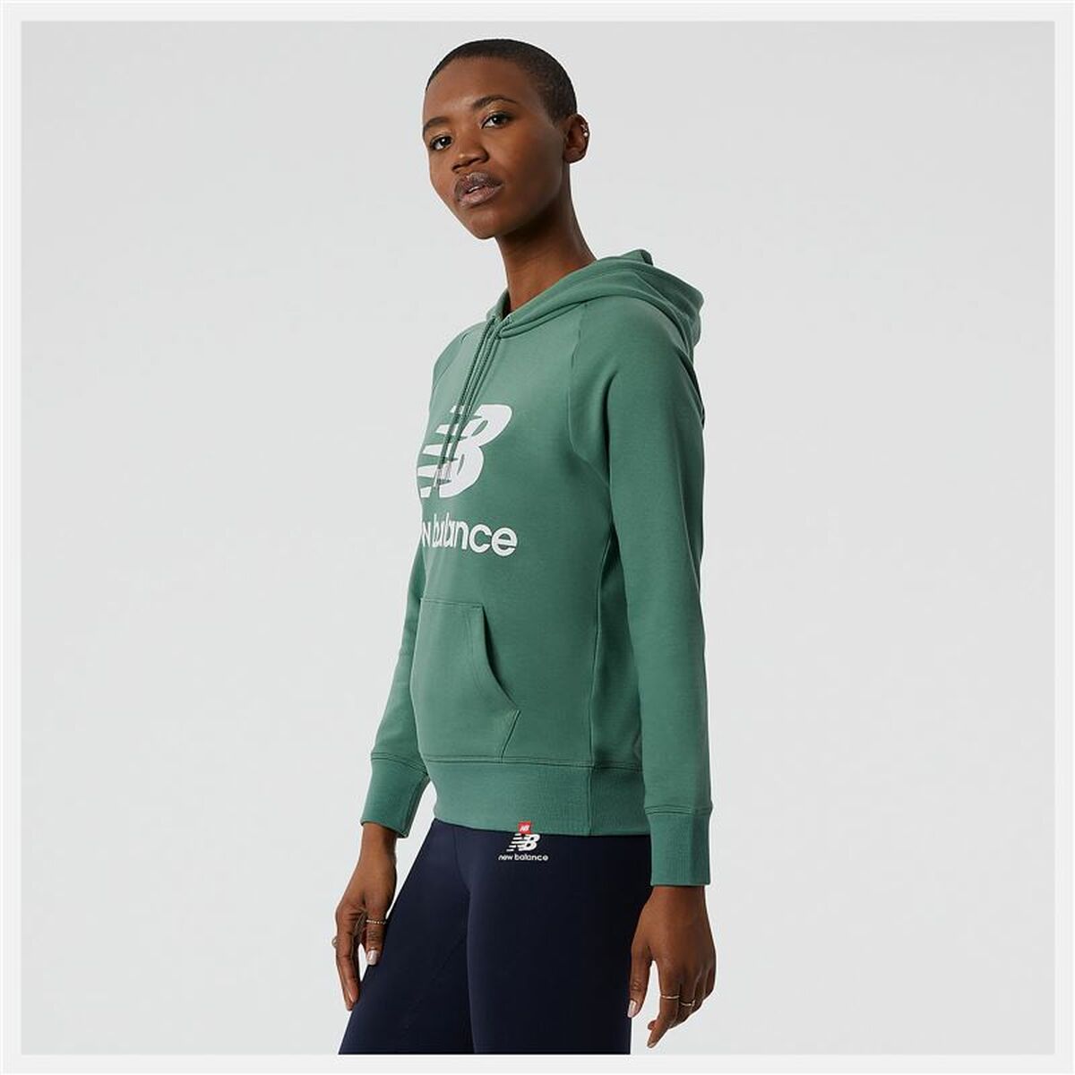 Dameshoodie New Balance Groen