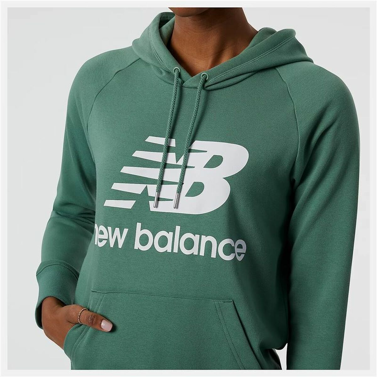 Dameshoodie New Balance Groen