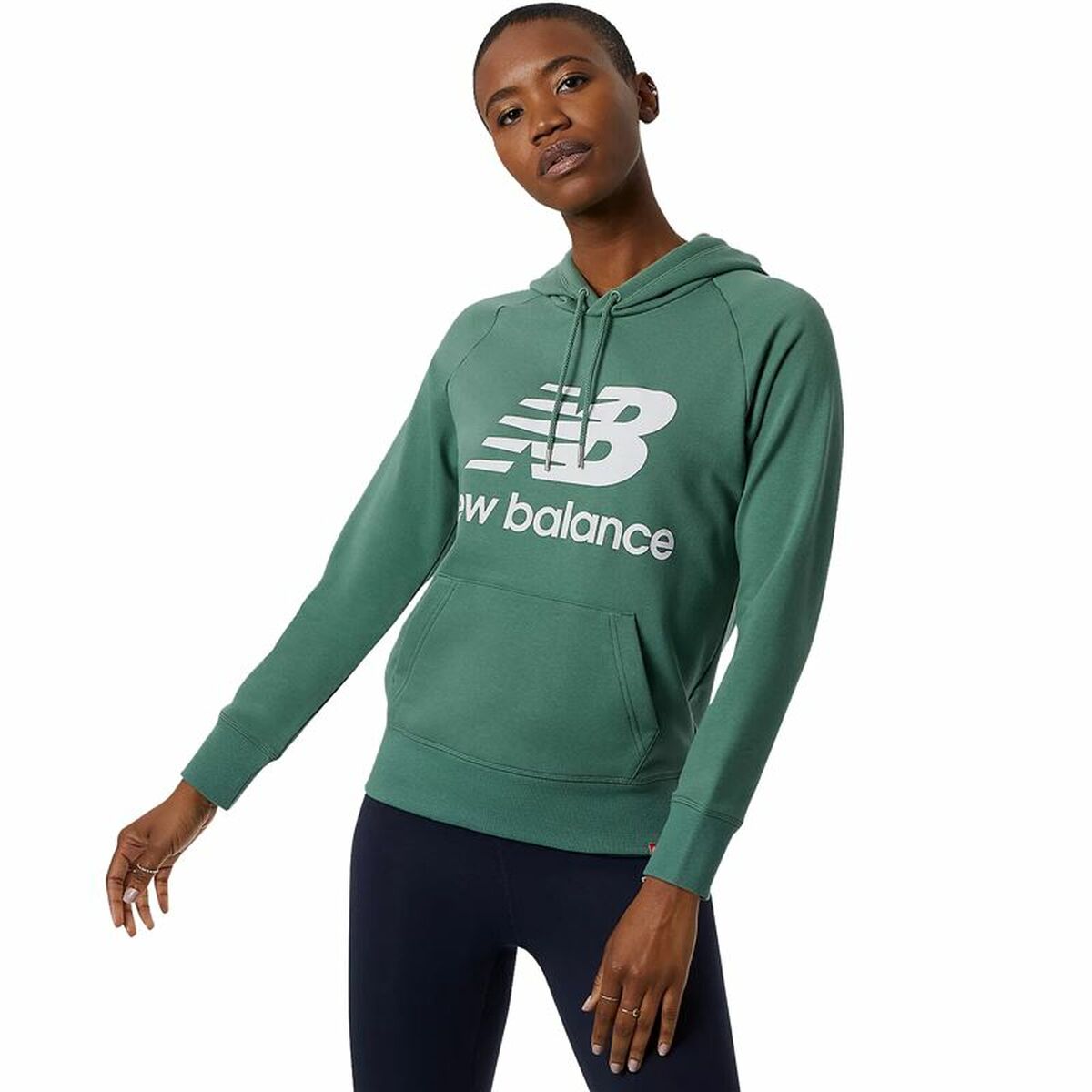 Dameshoodie New Balance Groen