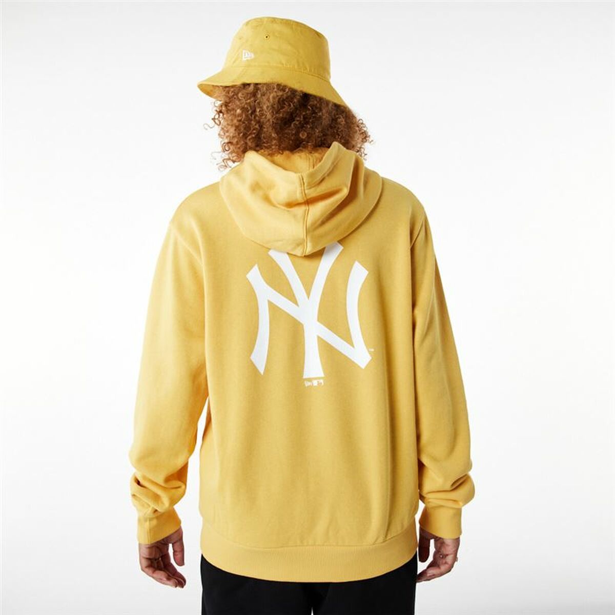Dameshoodie New Era ew York Yankees MLB League Geel