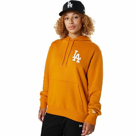 Herensweater zonder Capuchon New Era MLB LA Dodgers Oranje