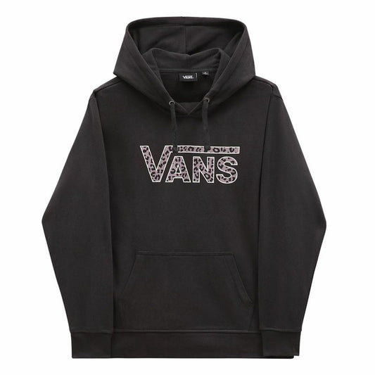 Dameshoodie Vans Drop V Cheetah Fleece Zwart