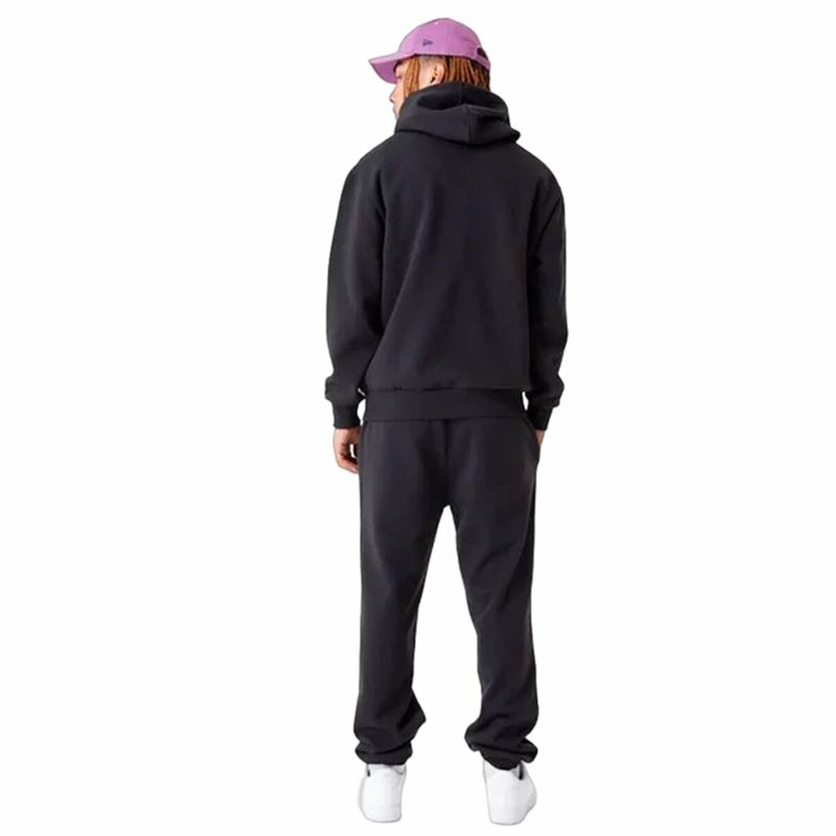 Uniseks Hoodie New Era League Essentials New York Yankees Zwart