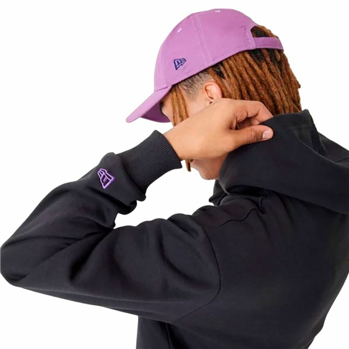 Uniseks Hoodie New Era League Essentials New York Yankees Zwart