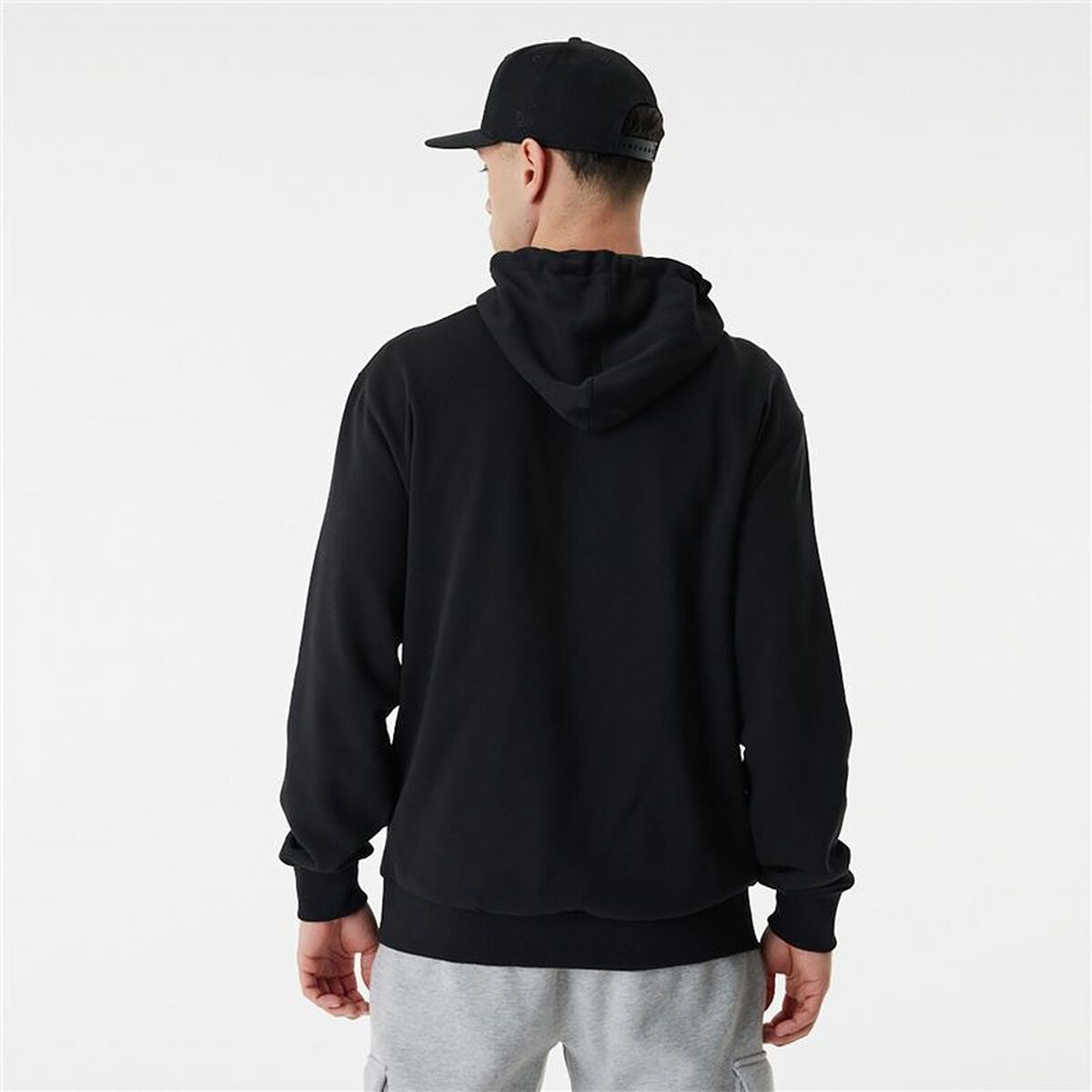 Uniseks Hoodie New Era MLB Retro Graphic New York Yankees Zwart