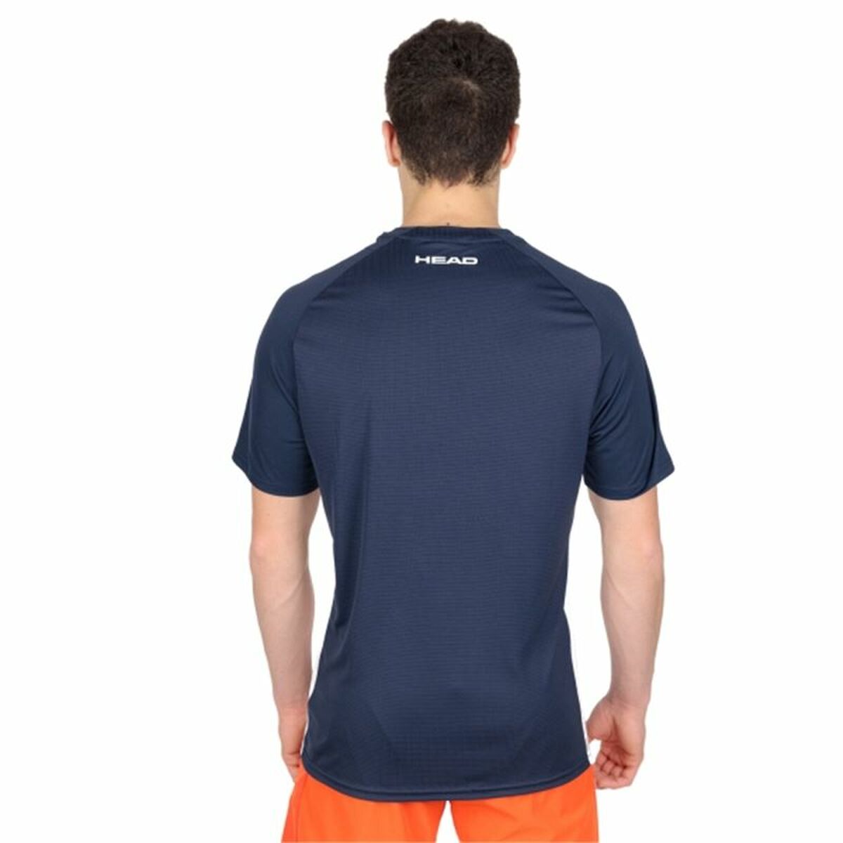 Heren-T-Shirt met Korte Mouwen Head Head Play Tech Marineblauw