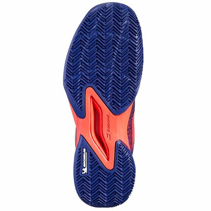 Kinder Tennisschoenen Babolat jet Mach 3 K Blauw