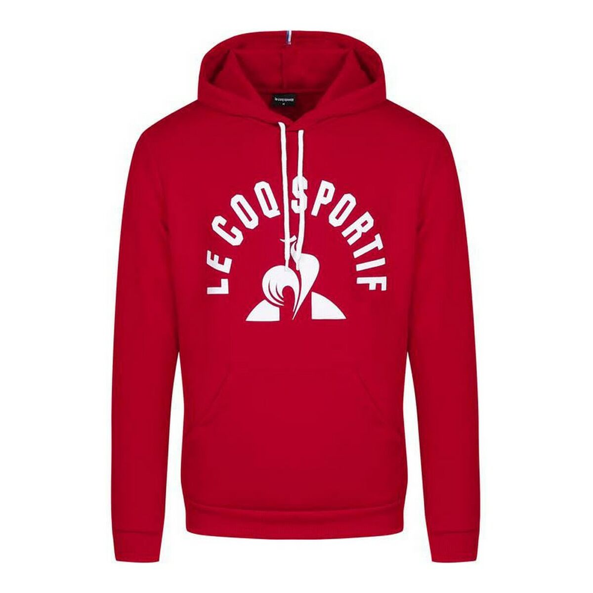 Herenhoodie Le coq sportif Saison 2 Rood