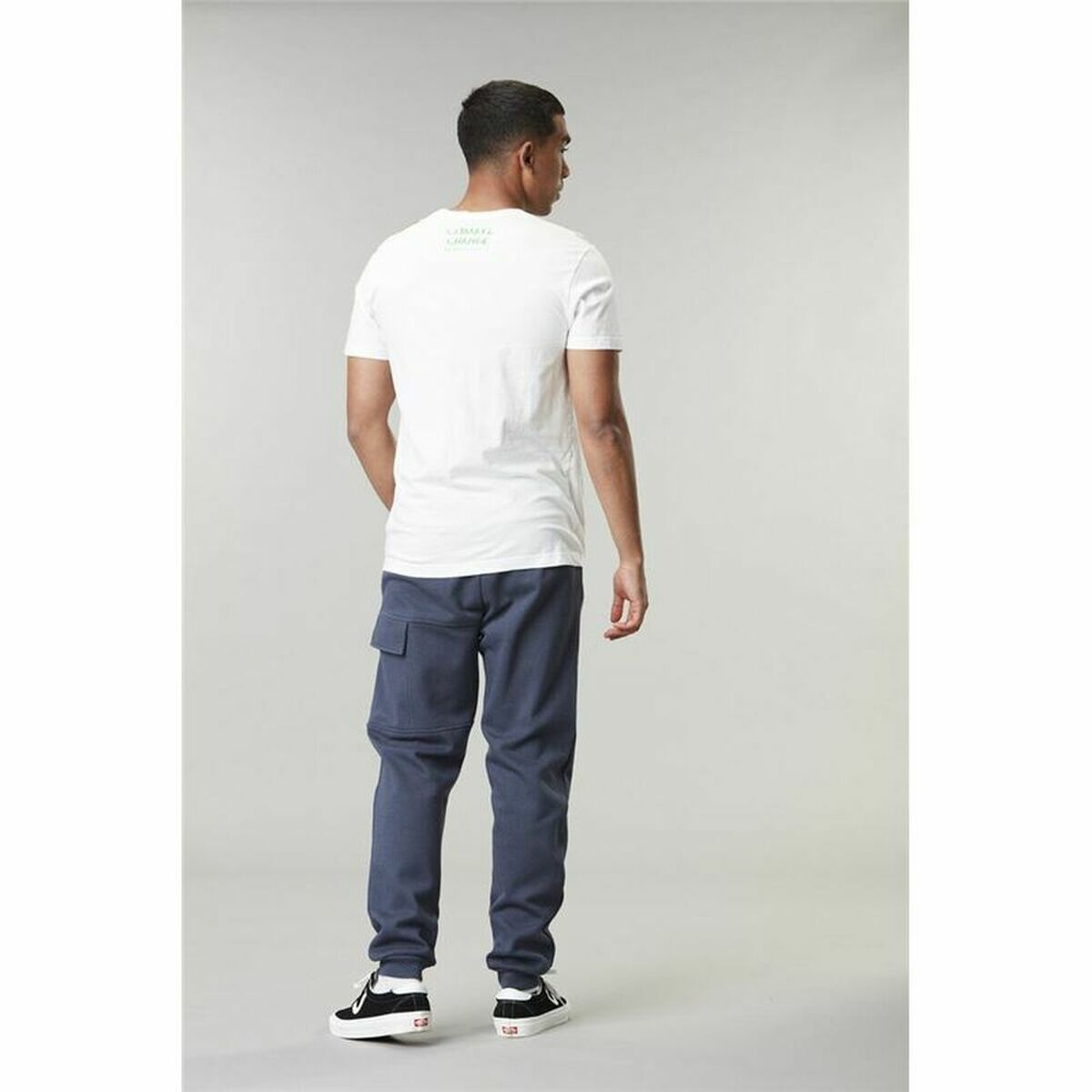 Heren-T-Shirt met Korte Mouwen Picture CC Bicky Wit