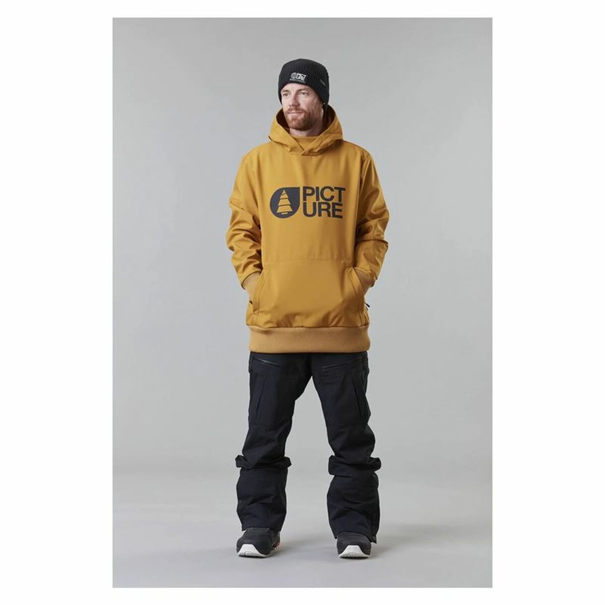 Herenhoodie Picture Geel