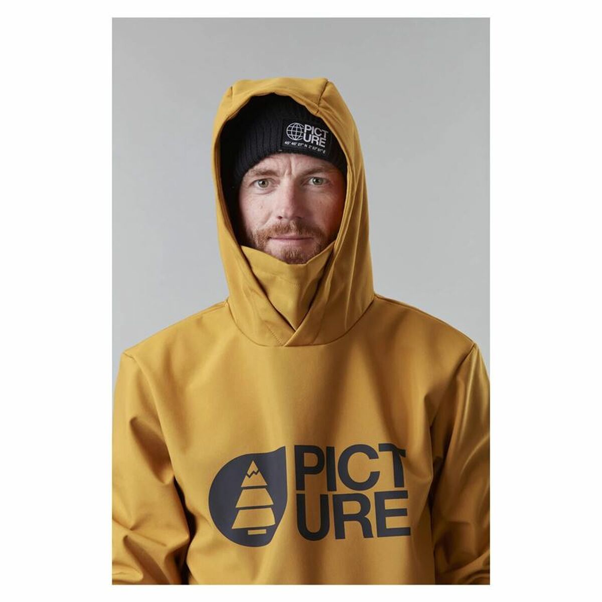 Herenhoodie Picture Geel