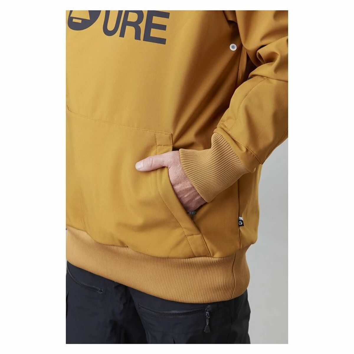 Herenhoodie Picture Geel