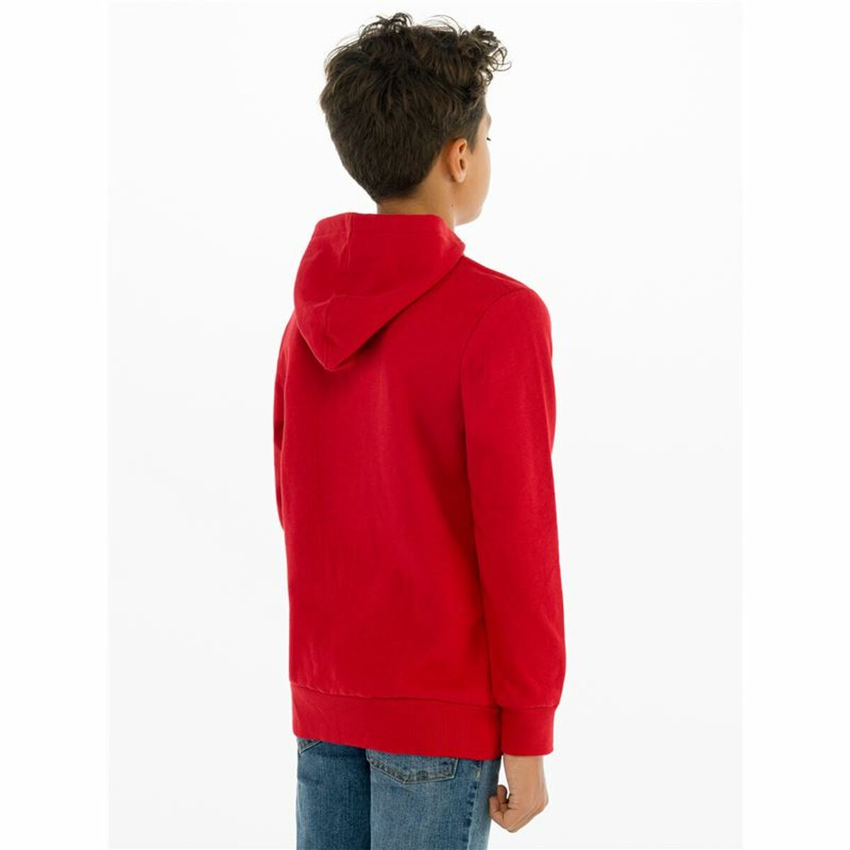 Kindersweater Levi's Batwing Screenprint Rood