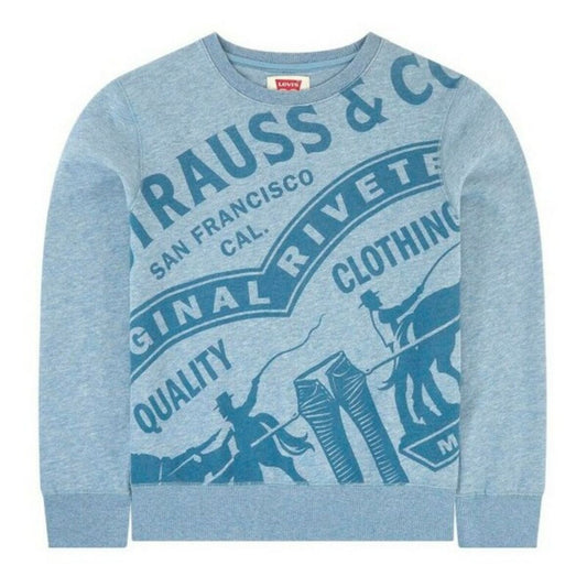 Kindersweater Levi's OVERSIZED Blauw Kinderen