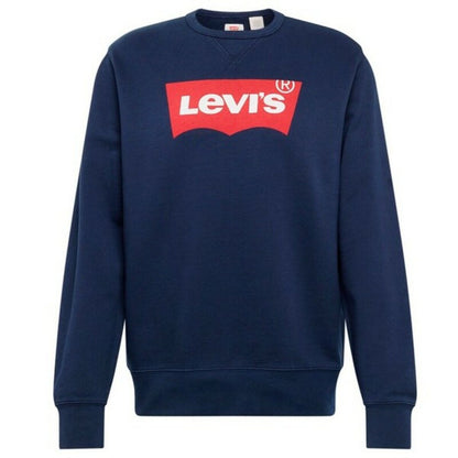Kindersweater Levi's Box Tab Marineblauw Navy