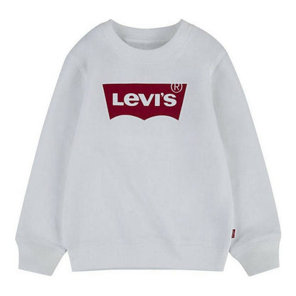 Kindersweater Levi's Batwing Crewneck Wit