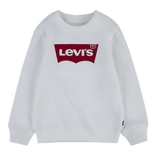Kindersweater Levi's Batwing Crewneck Wit
