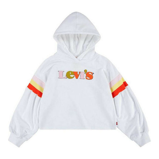 Kindersweater Levi's  Full Sleeve High Rise Wit