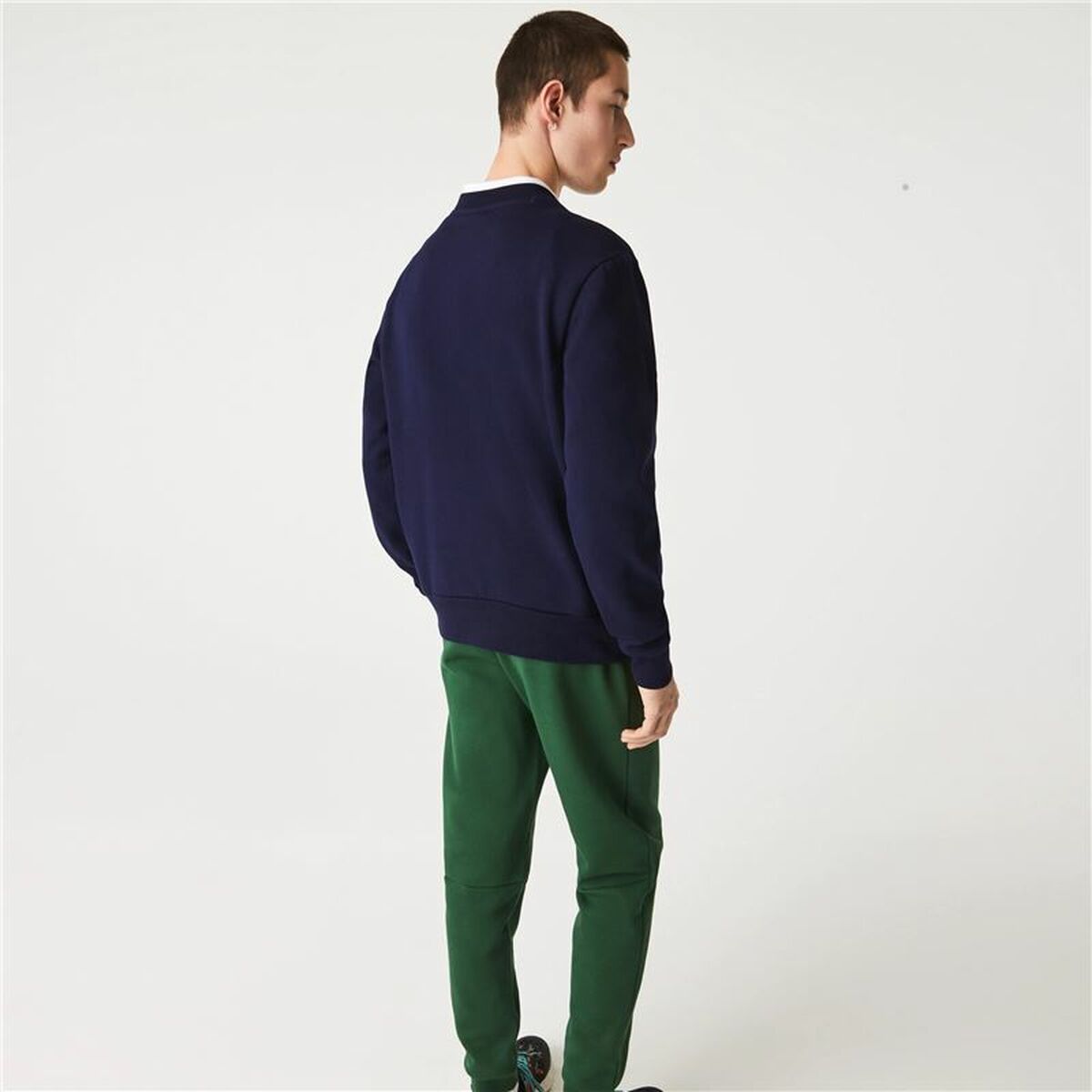 Herensweater zonder Capuchon Lacoste Donkerblauw