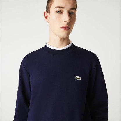 Herensweater zonder Capuchon Lacoste Donkerblauw