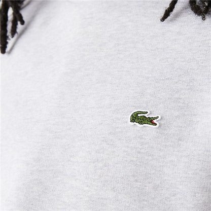 Herensweater zonder Capuchon Lacoste Lichtgrijs