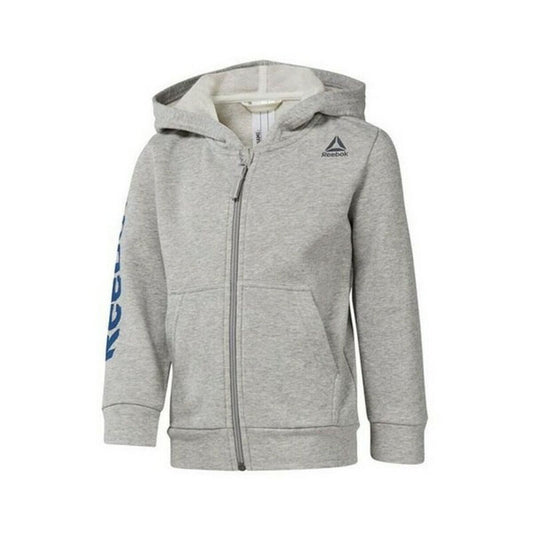 Kinderhoodie Reebok B Elem Fz Hdy Grijs