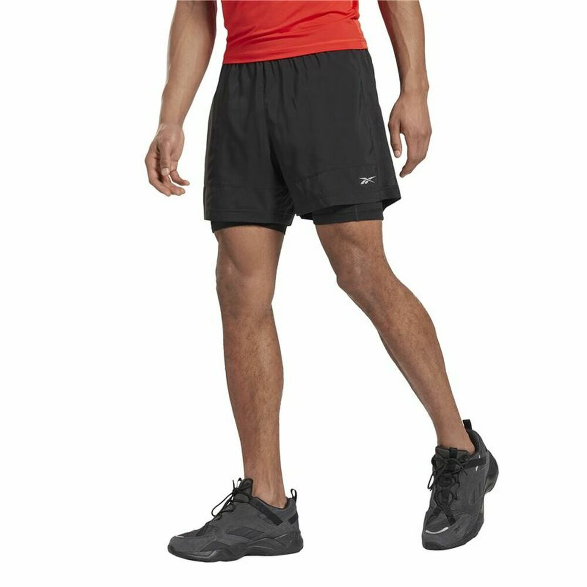 Sportbroekje voor heren Reebok Running Essentials Zwart