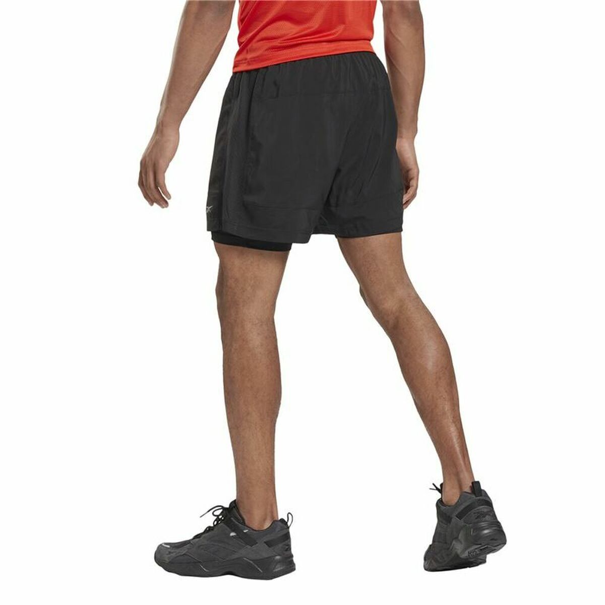 Sportbroekje voor heren Reebok Running Essentials Zwart