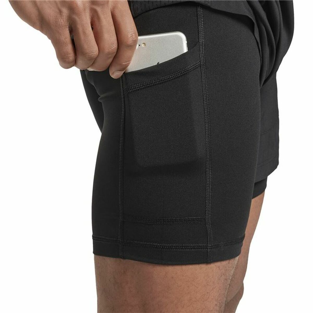 Sportbroekje voor heren Reebok Running Essentials Zwart