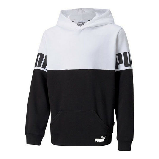 Herensweater zonder Capuchon Puma Colorblock Wit