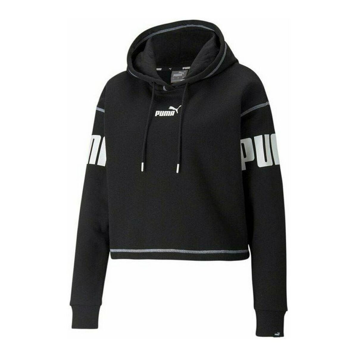 Hoodie Puma  Power Fl Zwart