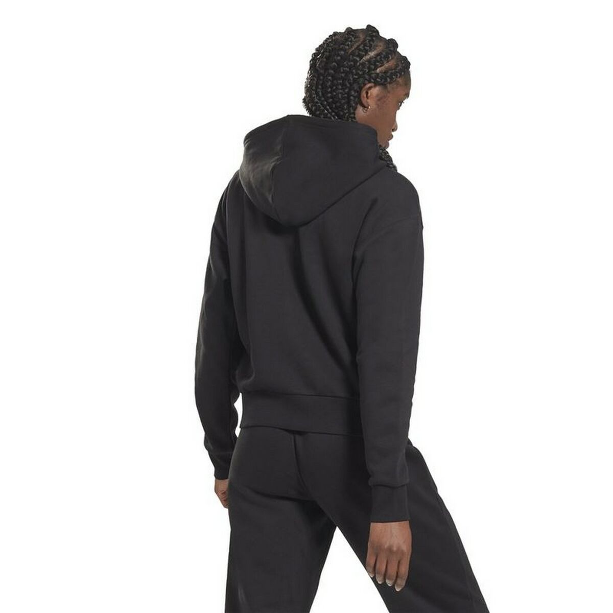 Sportjack voor dames Reebok Training Essentials Vector Full-Zip Zwart