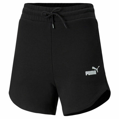 Broeken voor Volwassenen Puma ESS Zwart Vrouw