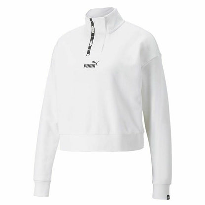 Damessweater zonder Capuchon Puma Tape Half-Placket W
