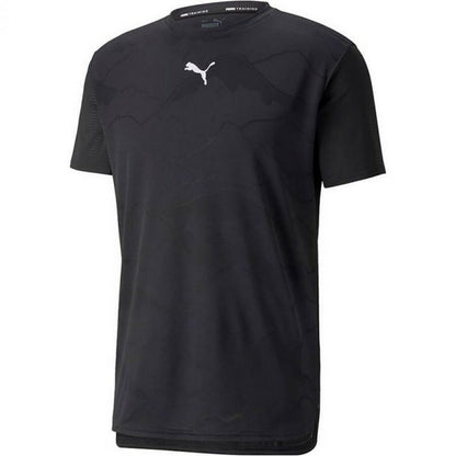 Heren-T-Shirt met Korte Mouwen Puma Train Vent Zwart