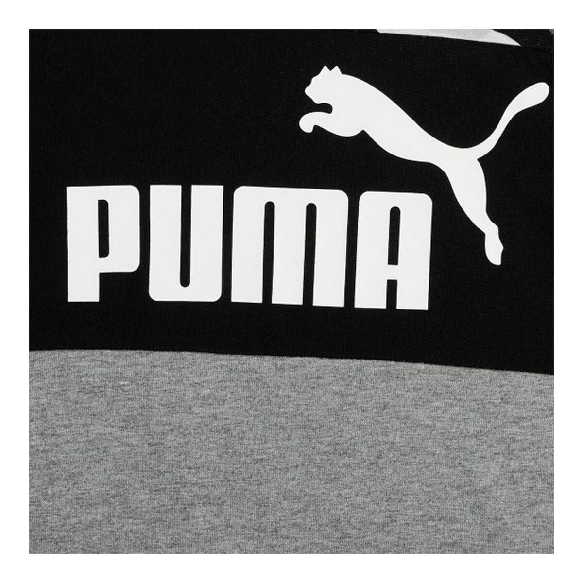 Kinder-T-Shirt met Korte Mouwen Puma ESS+ Camo Zwart