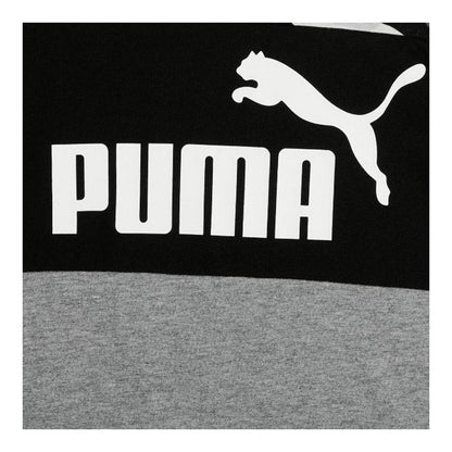 Kinder-T-Shirt met Korte Mouwen Puma ESS+ Camo Zwart