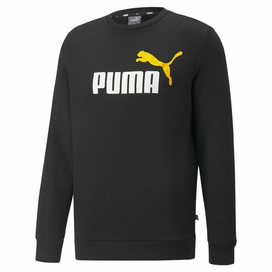 Herensweater zonder Capuchon Puma Essentials Zwart