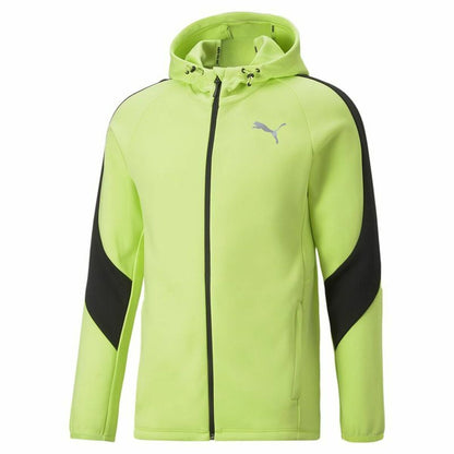 Herenhoodie Puma Evostripe Groen Complete rits